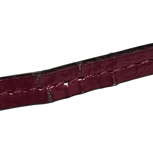 Coach Park Signature Medium Wristlet Khaki & Red F51685 Wallet C Zip - Picture 5 of 7